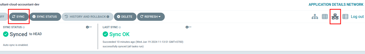 UpdateApplication